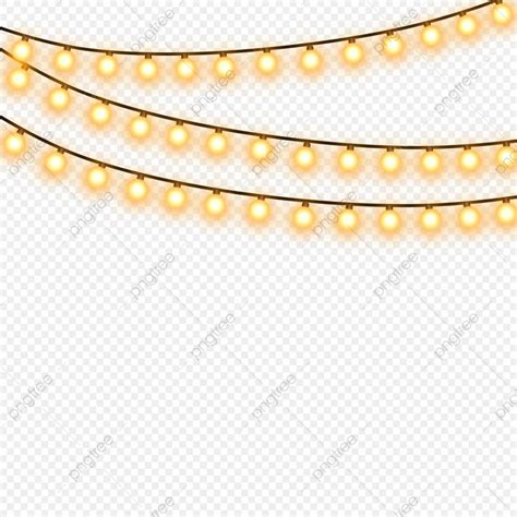 Christmas Light Glows Png Transparent
