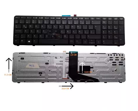 TECLADO HP ZBook 15 Sps 733688 161 CON BACKLIGTH Y POINTER LA