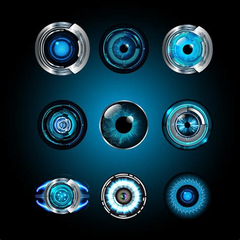 Modern Technology Icon Pack with Eyes 11961630 Vector Art at Vecteezy