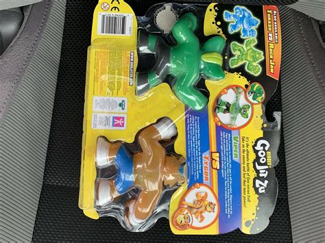 Heroes Of Goo Jit Zu 2 Pack Of Glow In The Dark Action Figures Tygor