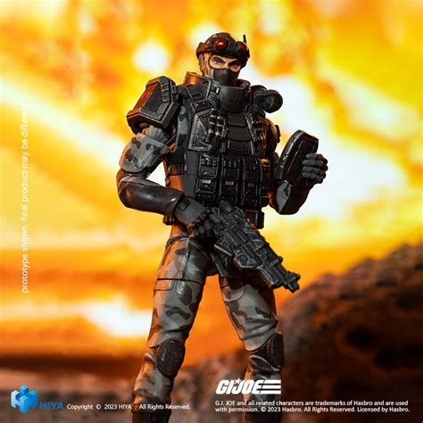 Hiya Exquisite Mini Series 118 Scale 4 Inch Gijoe Firefly Action Fi