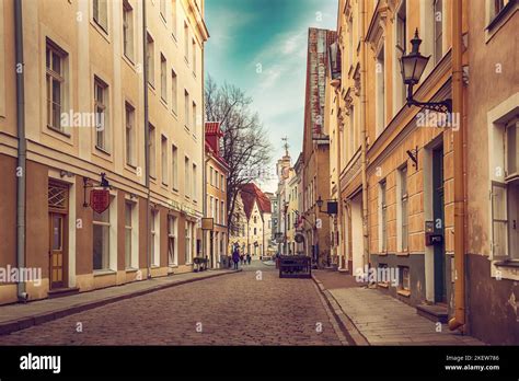 Tallinn old town Stock Photo - Alamy