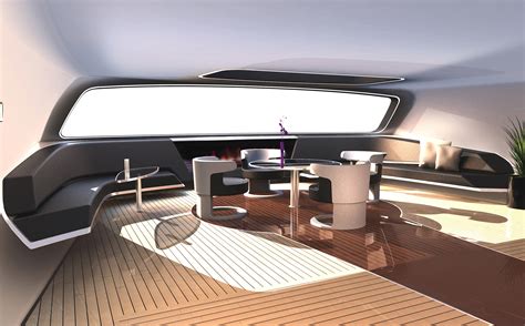 Porsche Yacht Interior