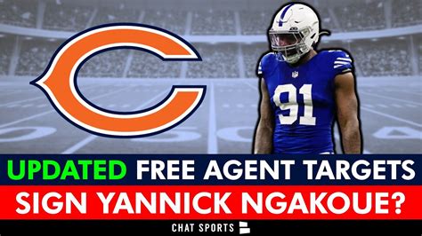 UPDATED Bears Free Agent Targets Sign Yannick Ngakoue NOW 10