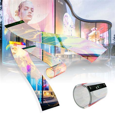 Flexible Transparent LED Screen - WIFORFILM