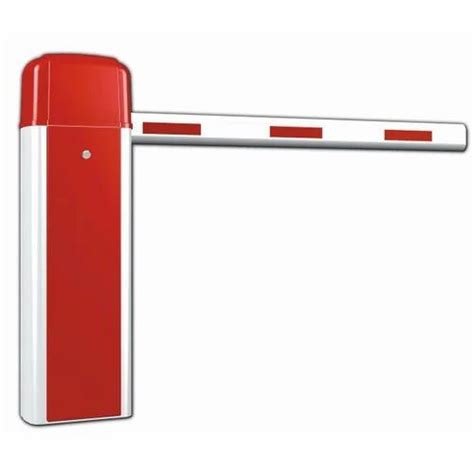 Stainless Steel Red Automatic Boom Barrier For Industrial At Rs 68500