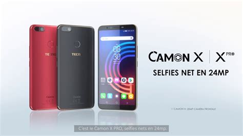 Présentation Du Tecno Camon X Pro Avec Une Caméra Frontale 24mp Youtube