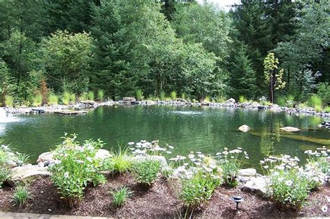 30 Large Pond Landscaping Ideas Decoomo