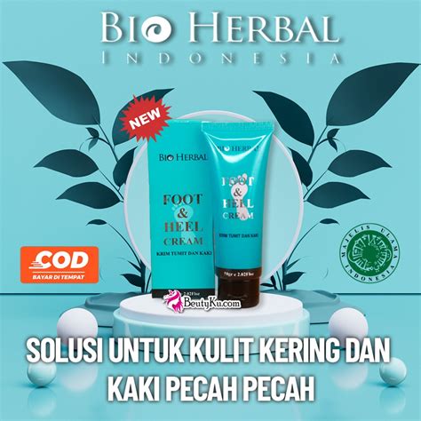 Jual Bio Herbal Foot And Heel Cream Solusi Untuk Tumit Dan Kulit Kering