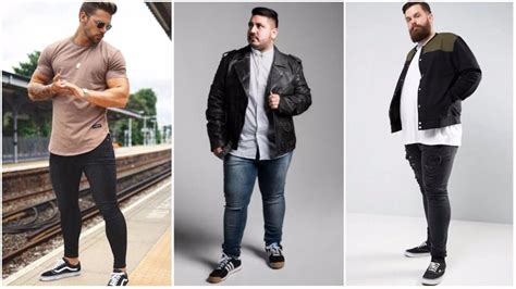 How To Wear Skinny Jeans A Guide For Big Guys The Trend Spotter