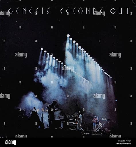 Genesis - Seconds Out - Vintage vinyl album cover Stock Photo - Alamy