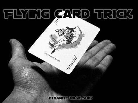 Flying Card Trick 3378 Dynamite Magic