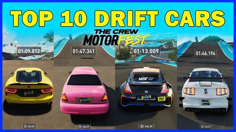 Top 10 Drift Cars In The Crew Motorfest YouTube