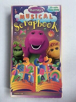 Barney Barneys Musical Scrapbook Vhs Picclick The Best Porn Website