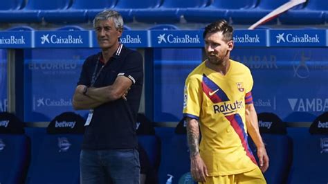 Barcelone Voici Ce Que L Ex Coach Quique Setien Pense De Lionel Messi