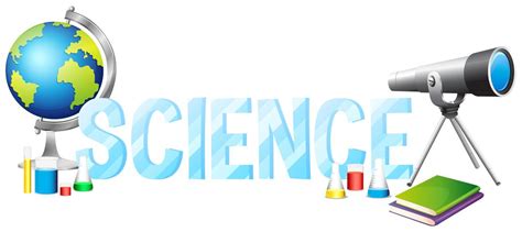 Font design with word science 447671 Vector Art at Vecteezy