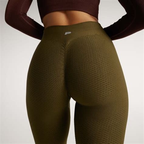 Leggins de cintura estándar Peach Perfect FX Military Green Ropa