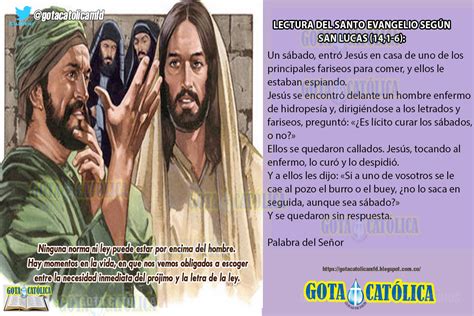 GOTA Católica Gotas de Dios Lecturas del Viernes de la 30ª semana del