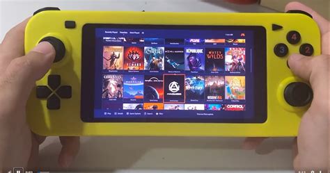 Someone Built A Handheld Gaming Pc And Its Glorious