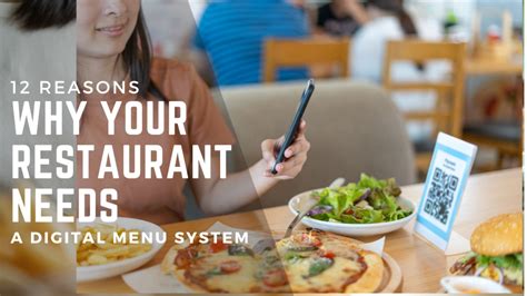 12 Reasons Why Your Restaurant Needs A Digital Menu System Digital