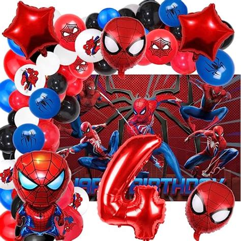 Decoracion De Cumplea Os De Spiderman Sencilla