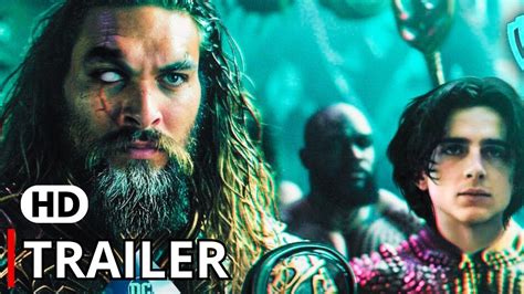 Aquaman Concept Trailer Timothee Chalamet Jason Momoa