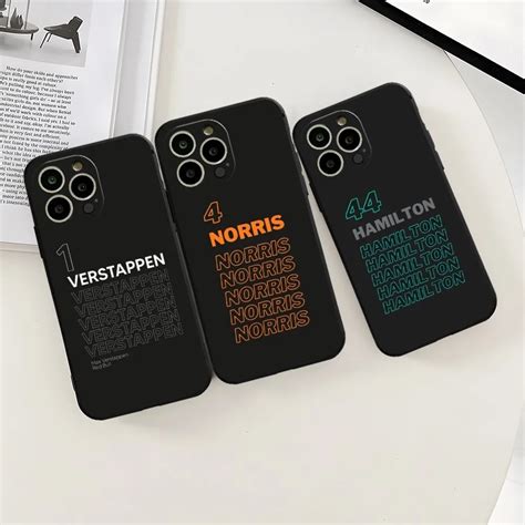 Funda De Tel Fono Con N Mero De F Rmula 1 Carcasa Para Iphone 13