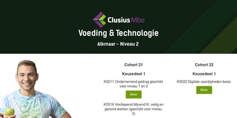 Voeding Technologie Niveau Alkmaar Keuzedelengids