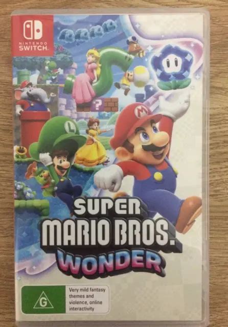 Super Mario Bros Wonder Nintendo Switch Eur Picclick Fr