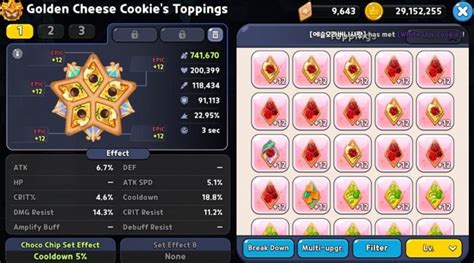 Cookie Run Kingdom Golden Cheese Cookie Toppings Und Beascuits