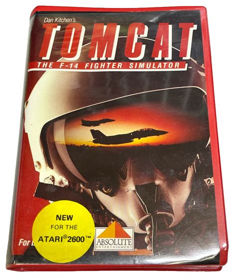 Tomcat F 14 Fighter Simulator Atari 2600 Complete 1 Preowned