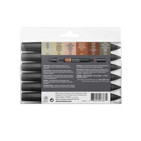 Set Di Pennarelli Terra Promarker Winsor Newton