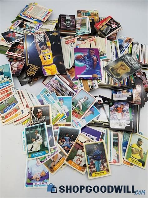 Vtg Assorted Sport Card Lot Various Ages Types ShopGoodwill