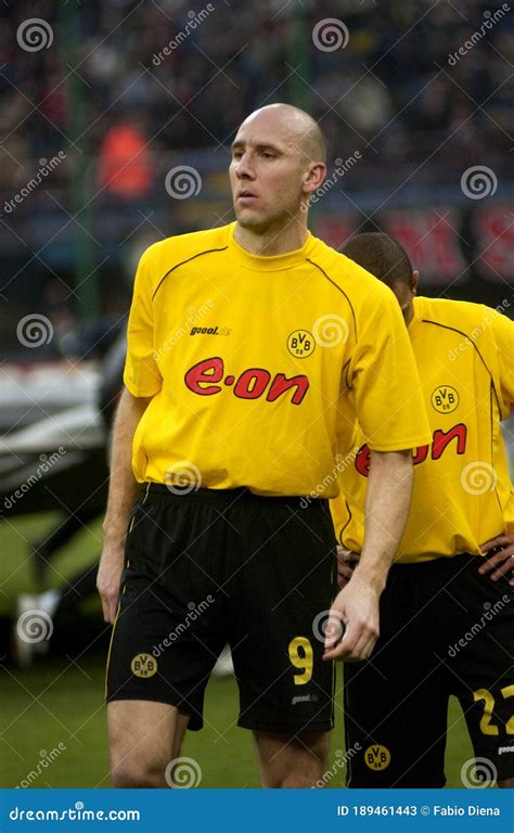 Jan Koller During The Match Editorial Stock Photo Image Of Game