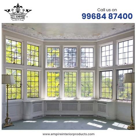 Ncl Veka White Upvc Bay Windows Mm At Rs Sq Ft In Faridabad