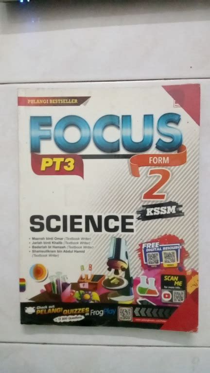 Focus Pt3 Kssm Science Form 2 Hobbies And Toys Books And Magazines Storybooks On Carousell