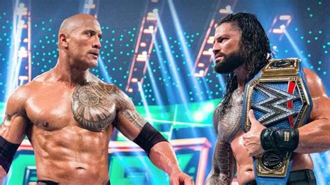 The Rock Vs Roman Reigns At Wwe Wrestlemania 39 Is 100 The Plan