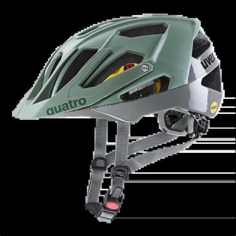 Uvex Quatro Cc MIPS Fahrradhelm 52 57 Cm Moss Green Rhino Mat