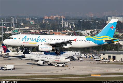 P4 AAD Airbus A320 232 Aruba Airlines Alexandre Fazan JetPhotos