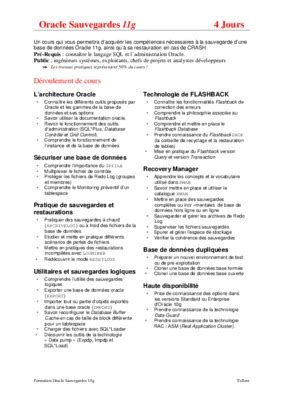 Exemples De Base Donnees Oracle Pdf Notice Manuel D Utilisation