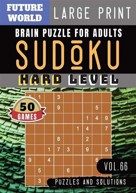 Sudoku Hard Killer Sudoku Large Print Sudoku Difficult Puzzles