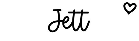 Jett Name Meaning Origin Variations And More