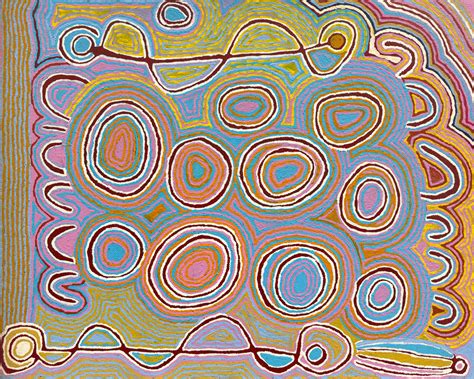 Mina Mina Jukurrpa Dreaming By Judy Watson Napangardi Wentworth