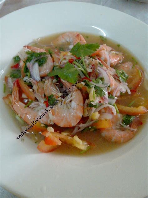 Resepi Udang Masak Petai Ala Thai Resep Masakan Khas