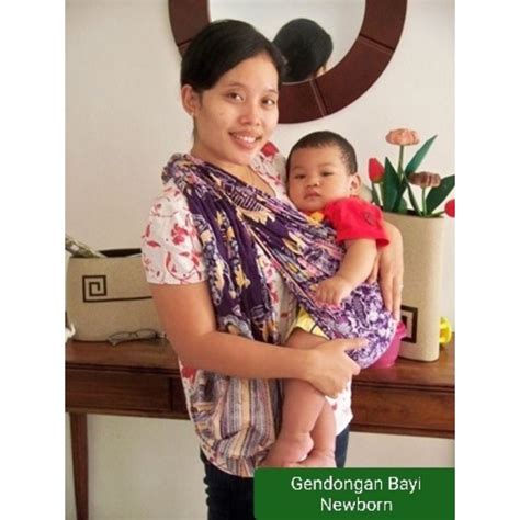 Jual Gendongan Bayi Kain Jarik Selendang Jarik Gendong Merk President