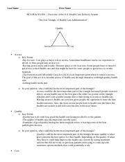 Hca Hia Iron Triangle Worksheet Doc Last Name First