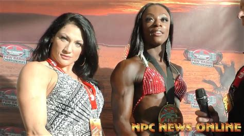 Shanique Grant Ifbb Figure Interview At Tampa Pro 2015 Youtube