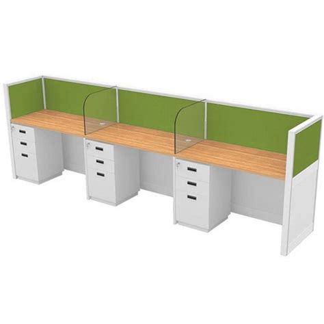 FRP 3 Seater Office Linear Workstation At Rs 18500 Set In Ghaziabad