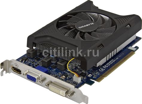 Характеристики Видеокарта Gigabyte Nvidia Geforce Gt 240 1ГБ Ddr3