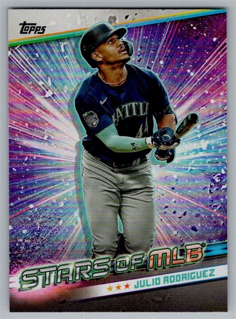 Topps Series Stars Of Mlb Julio Rodr Guez Seattle Mariners Smlb